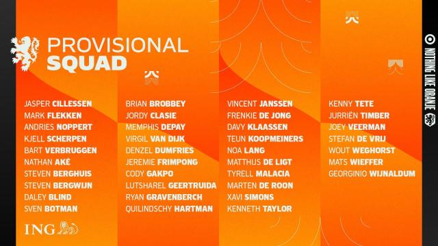 hth华体育app官网登录-科曼2.0时代首期荷兰大名单：脚重头轻问题如故